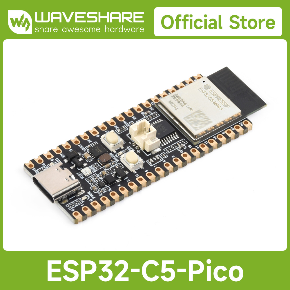 Espressif Esp32 - Waveshare ESP32-C5 dual-band Wi-Fi 6 development