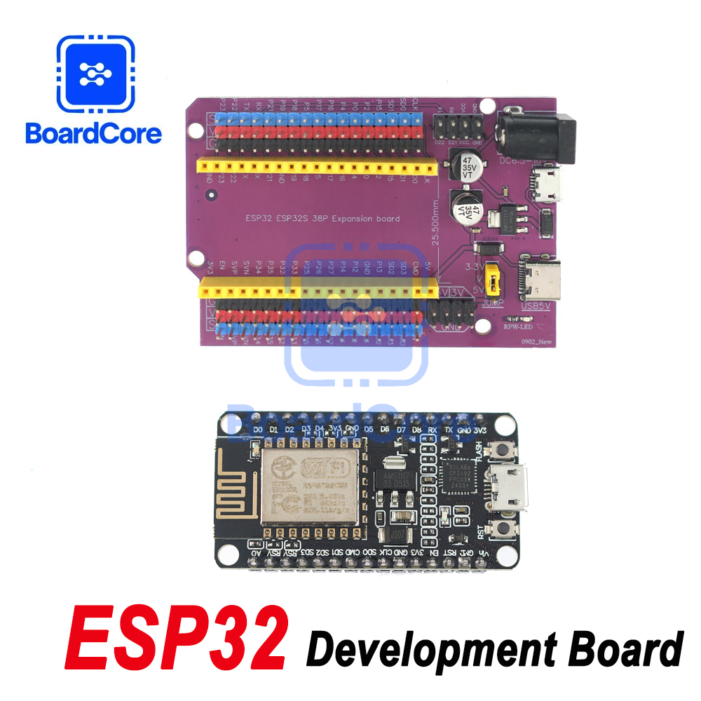 Esp32 Devkit - ESP32 Development Board CP2102 WiFi+Bluetooth Dual
