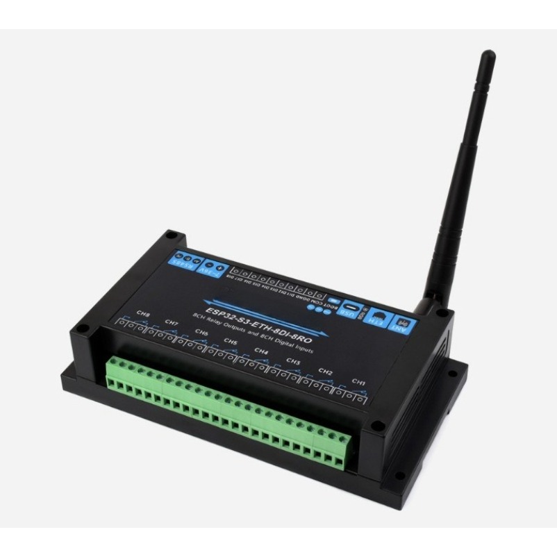 ESP32‑S3 Industrial 8‑Channel  - огляд і ціна Esp32 Wifi Bluetooth Module