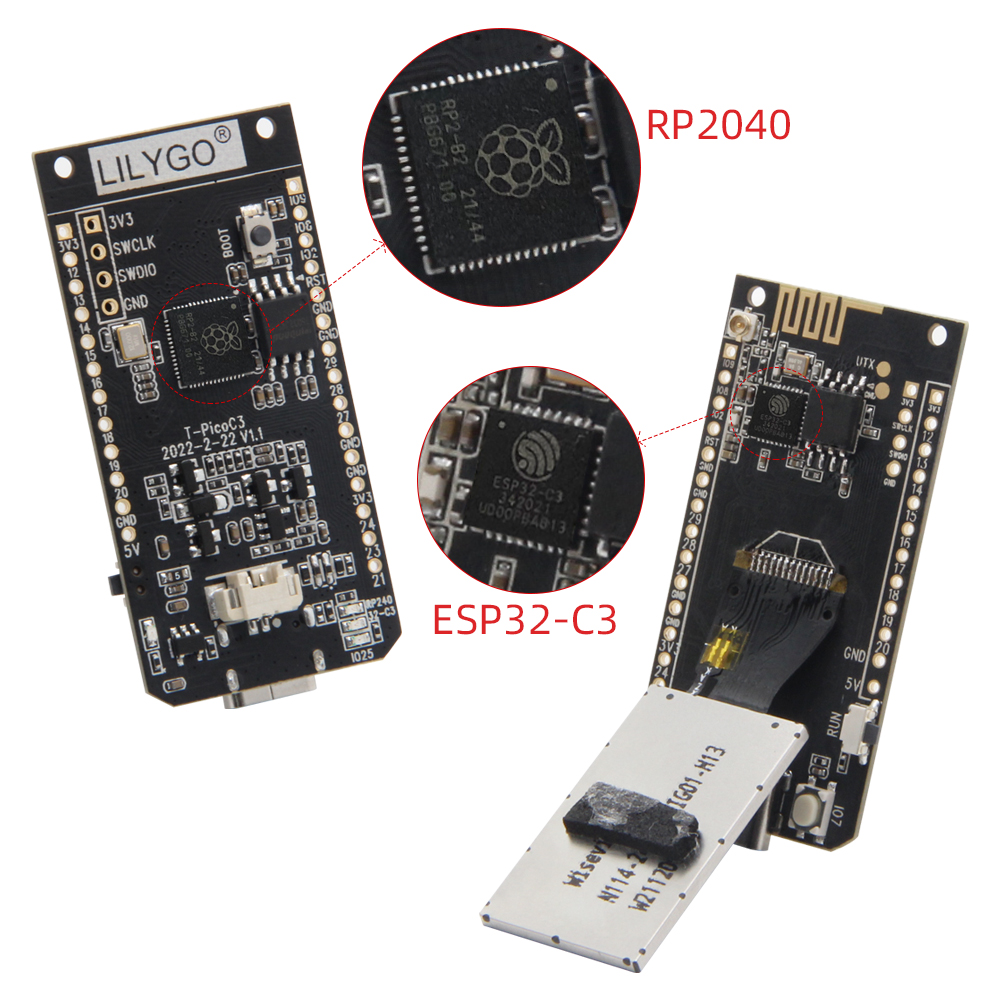 LILYGO® T-PicoC3 PicoPro 1.14- - огляд і ціна Esp32 C3