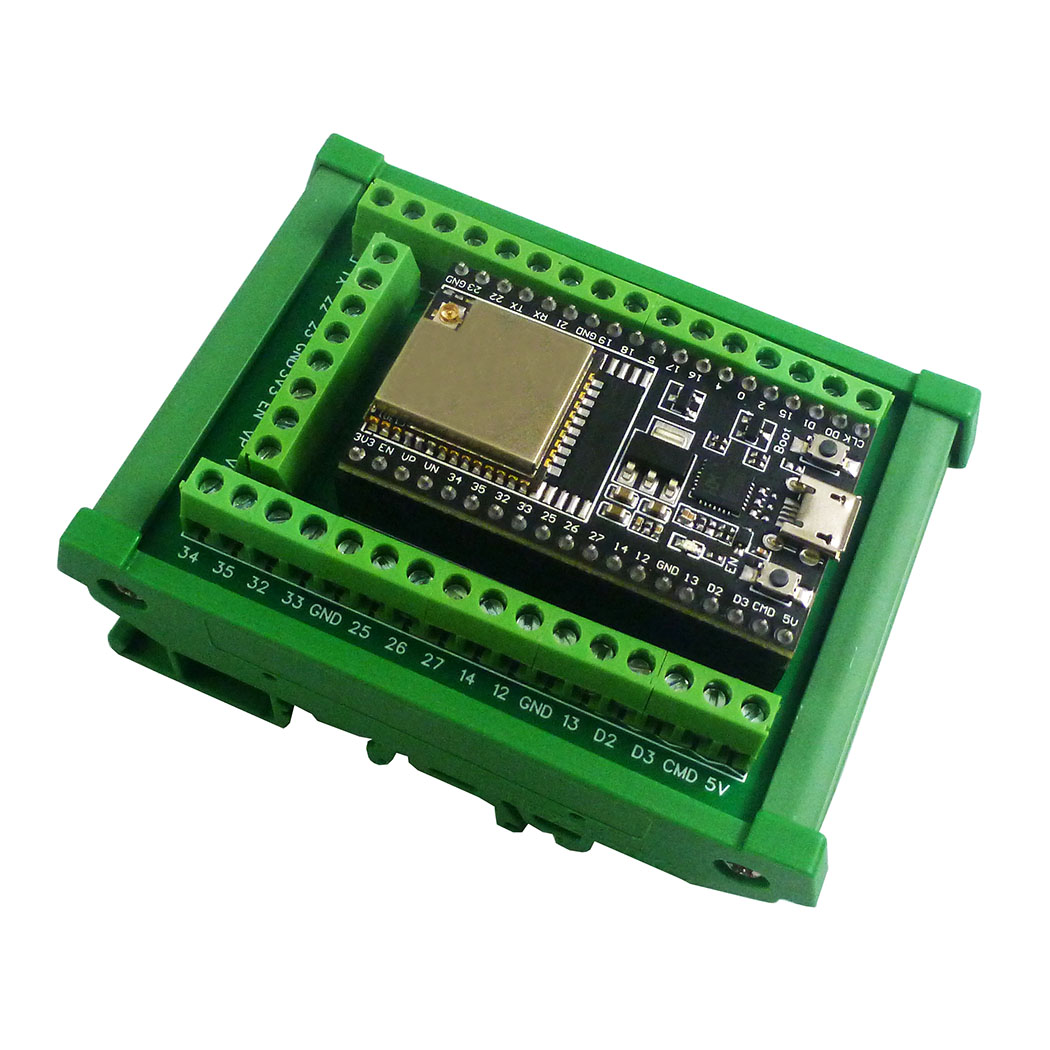 ESP32 DIN Rail Mount Screw Ter - огляд і ціна Esp32 Devkit