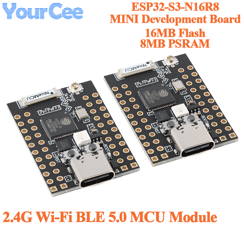 10PCS/1PC ESP32-S3-N16R8 MINI  - огляд і ціна Espressif Esp32
