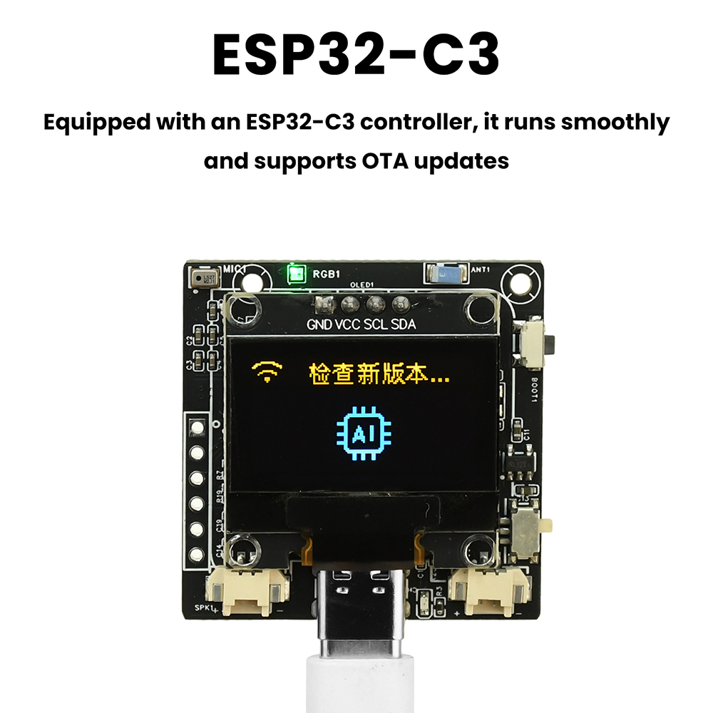 ESP32-C3 0.96-inch OLED Displa - огляд і ціна Esp32 C3