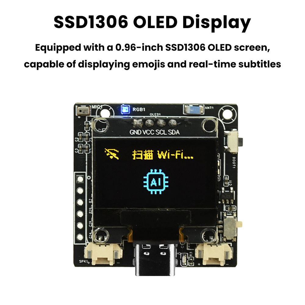 ESP32-C3 0.96-inch OLED Displa - огляд і ціна Esp32 C3