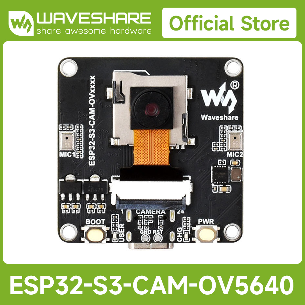 Waveshare ESP32-S3 AIoT Camera - огляд і ціна Esp32 S3