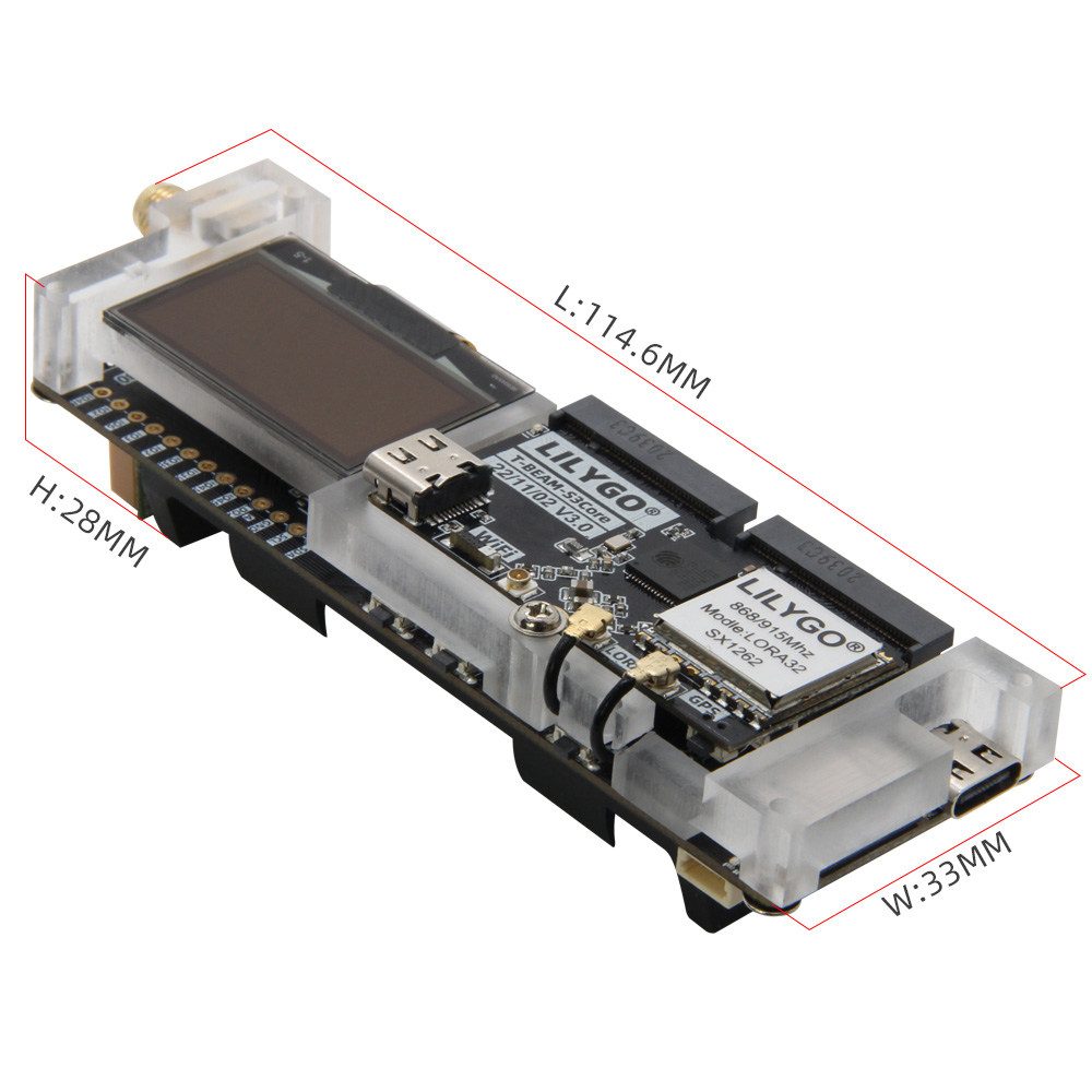LILYGO® SoftRF T-Beam SUPREME  - огляд і ціна Esp32 Wifi Bluetooth Module